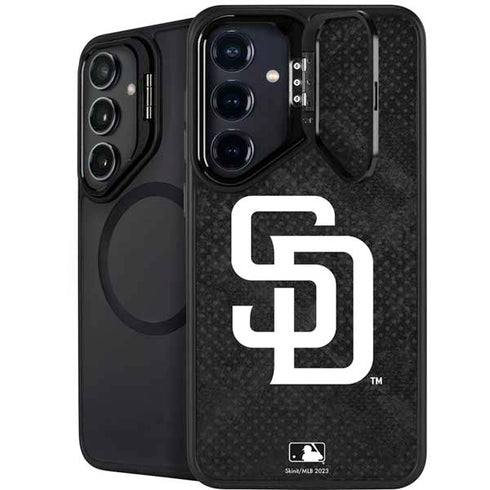 MLB San Diego Padres Dark Wash Galaxy S25 Kickstand Case